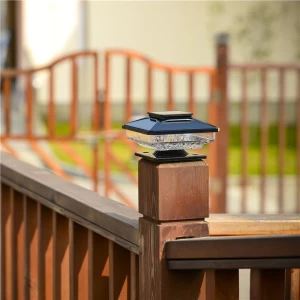 new waterproof IP65 solar garden lamp for outdoor fence post