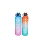 1000ml Sports Kettle Multi Colors Food Grade Plastic Water Bottle