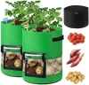 10 Gallon Customized Amazon Hot Seller Biodegradable Garden Potato Flower Vegetable Plant Felt Grow Bags Fabric Grow Bags