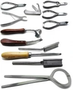 10 Pcs Veterinary Horse Hoof Knife Tester Forceps Rasp