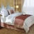Import 100% cotton 3cm white stripe fabric bedding linen bed sheet pillowcase/Duvet cover from China