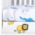 Import 100% Cotton Jersey Knit Fitted Crib Sheet  Elastic Mattress Cover/Protector for Baby Toddlor from China