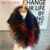 100% Factory wholesale price high quality fox faux fur collar faux fur vest fake fur for men/ women winter coat from China