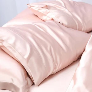 100% mulberry silk 16mm/19mm/22mm/25mm pure silk neck pillow plain dyed Pillow Case pillowcase