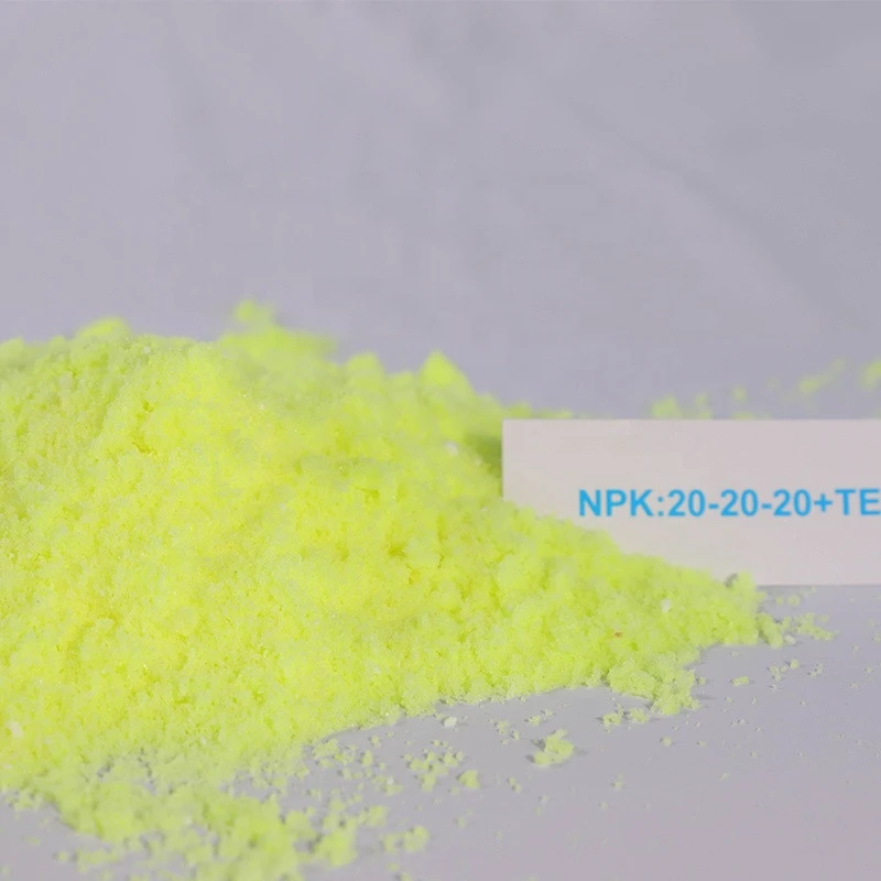 100% water soluble fertilizer Agricultural Crop water soluble NPK Fertilizer Factory Price npk fertilizer 20-20-20