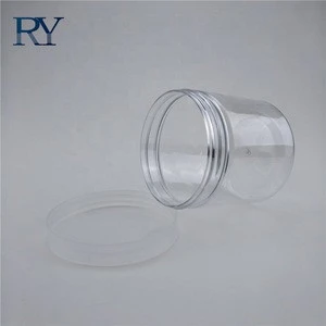 100ml 200ml 300ml 400ml 500ml 600ml 800ml 1000ml clear amber rice Cereals container PET chocolate beans jar bottles