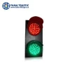 100mm Red Green LED Traffic Signal Head with Wall Mounted Brackets