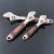 Import 10inch Nickel Plated Sleeve Handle Inch Adjustable Wrenches from China