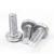 Import 10PCS Fasteners Manufacturers M8 304 Stainless Steel  Tapered Plug Umbrella Head Metal Roof Phillips Pan Head Screws from China
