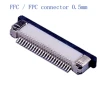 10pcs FFC/FPC connector 0.5mm 4Pin 5 6 7 8 10 12 14 16 18 20 22 24 26 28 30P Drawer Type Ribbon Flat Connector Top Contactor fpc
