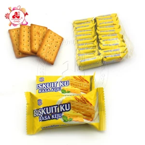 11.5g Crispy Salty Cheese Biscuits and Cookies, Biskuit Ku Cheese