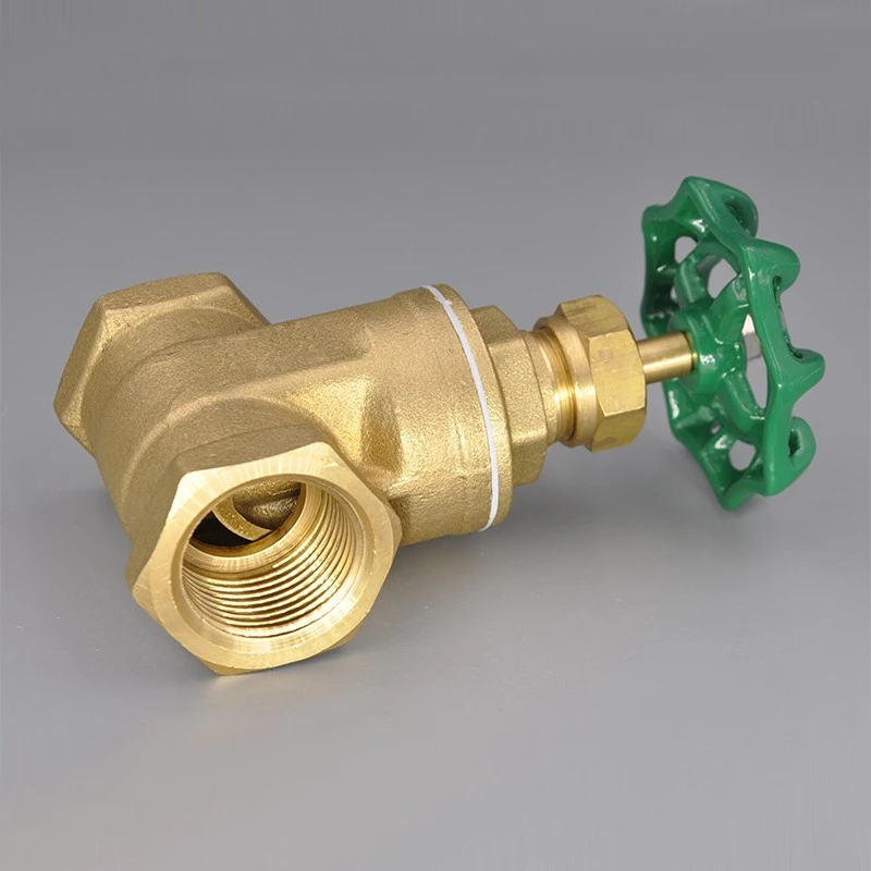 1/2"-4" female Thread Forged Brass Gate Valve in stock 200 wog brass gate valve