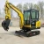 1200kg Hydraulic Mini Crawler Excavator with Competitive Prices and Euro 4 Engine