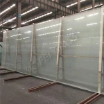 12mm High quality Jumbo Size Toughened Glass for Curtain wall