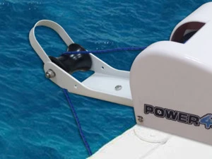 12V Electric Anchor Winch For 25LBS 11KG Anchor Saltwater White Marine Boat Yacht Pontoon
