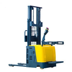 1.5 Ton 5M Electric lifting forklift Pallet reach Stacker with CE for cheap sale