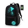 15.6 Inch Anti-Theft Waterproof Day Backpack  School Luminous Backpack