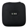 1680D durable square eva electronics tool zipper case with pvc badge