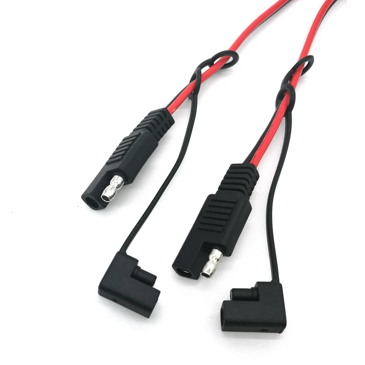 16AWG SAE to SAE Extension Cable 3ft Waterproof Connetor Battery SAE Wiring Harness 2 pin Disconnector Cable