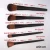 Import 16pcs profession black makeup brush set from China