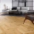 Import 18mm thickness Solid oak hard wood engineered 3 ply parquet Floor from China