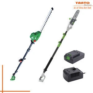 18V Hedge Trimmer   NEW Yanto Corded Hedge Trimmer with Rotating Handle And Dual Blade Action Blades