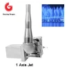 1D Stainless Steel 1 Axis Jet Garden Nozzle With DMX512 Control