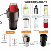 2-in-1 Electric Car Cup Holder auto cooling and heating Cooler Warmer Vehicle Drink Bottle 12v Smart Mug Tumbler Universal