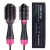 2 in 1 hot air rotating brush hair straightener curler Professional one step hair dryer with comb