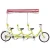 Import 2 Person 4 wheels Quad Surrey Bike for tourist/soft leather saddle/tandem bike in bicycle from China