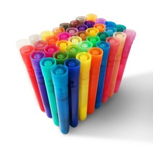 20 Assorted Color Replaceable Tips  Water-Based  Acrylic Paint Markers for Rocks, Canvas, Glass, Pottery,Plastic
