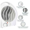 2000 W Heater Heater 2 x Heat Settings (1000/2000 W) 1 x Cold Level Fan Automatic Shut-Off