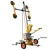 Import 200~400kg Glass vacuum lifter device Movable manual glass lifter from China