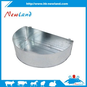 2015 NL828 galvanized metal sheep pig cattle chichen poultry feeders