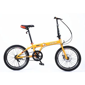 2019 factory new design 18 20 inch folding bicycle/mini adult folding bikes/single speed folding bicicletas Made In China