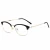2019 high quality designer blue light blocking frames metal eyewear TR90  anti blue ray glasses for women