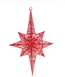 2019 new christmas tree decoration metal star for Wedding Festival supplies