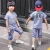 Import 2019 Wholesale Retail Cheap Summer Kids Clothes Leisure Boys Suits Plus Children Sets Cotton T-Shirt Denim Pants from China