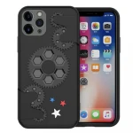 2020 Anti Relief Stress Funny Fidget Rotatable mechanical Gear Wheel Mobile Phone Case for iphone 11 Range TPU PC 2 in 1 Case