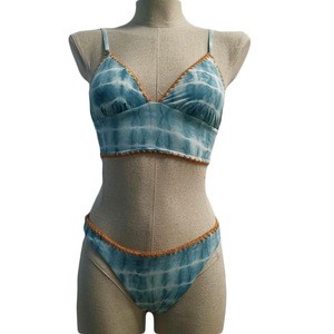 2020 blanket stitching bikini elegent swimwear