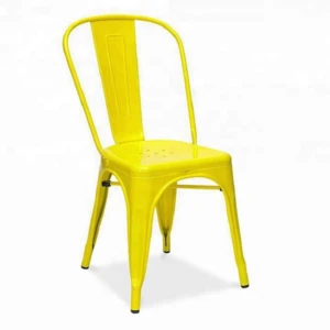 2020 Durable Wholesale Stackable Vintage Industrial Silla Metal Tolix Chairs For Cafe Shop