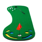 2020 Hot sale Indoor Golf Putting Green Mat Artificial Grass Practice Golf Training Aid