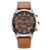 Import 2020 Hot Sale Men Luxury Quartz Wrist Watches Chronograph Fashion Sport Leather Watches from China