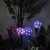 Import 2020 hot sale Power Metal Led Hydrangea FLower Garden Stake Ball Light For Outdoor  luminaria solar path lights pass CE from China
