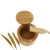 Import 2020 New Design Customized  Logo Salt &amp; Spice Container  Wooden Tea Spoon Seasoning Jar from China