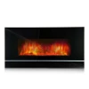 2020 new modern design glowing LED sidelight decorative electric fireplace with mantel LJHF3702E