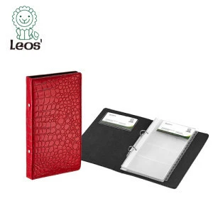 2020 Promotion Office Stationery Croco Leather Card Holder