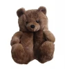 2021 Hot Sale Teddy Bear Puffy  Bear Slipper  Christmas Slippers Fur Indoor Puff Slippers