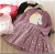 Import 2021 kids little girl toddler cute girls clothes fashion kids girls dresses from China factory from China