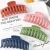 Import 2021 Korean Fashion Candy Matte Colors Hair Claw Acrylic Animal Print Jelly Clear Large Hair Claw Clip Women from China